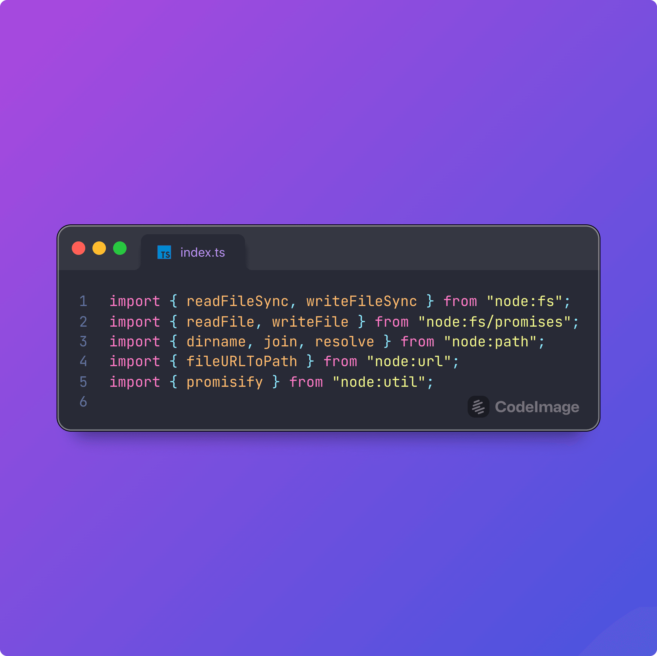 Node.js Import Style Guide